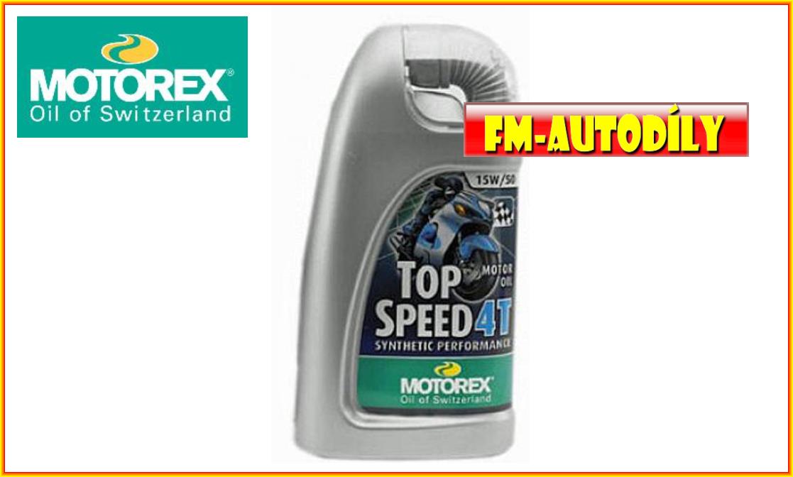 Olej MOTOREX 15W50 1L Top Speed 4T