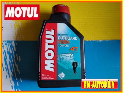 Olej 10W30 1L MOTUL Marine Outboard Tech 4T pro lodní motory