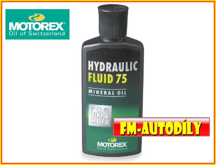 Brzdová kapalina MOTOREX Fluid 75