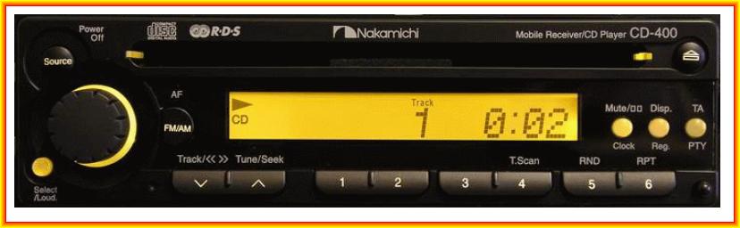 Autorádio CD 400 NAKAMICHI