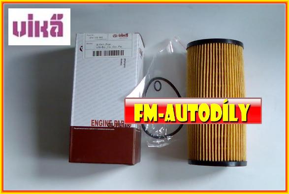 Olejový filtr 0002 VIKA Audi Ford Seat Škoda Octavia 1.9 TDi VW Bora Golf Passat Polo Sharan