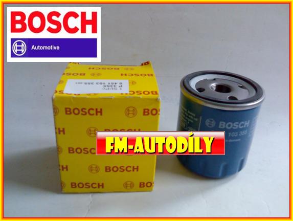 Olejový filtr 0038 BOSCH Citroen Fiat Peugeot