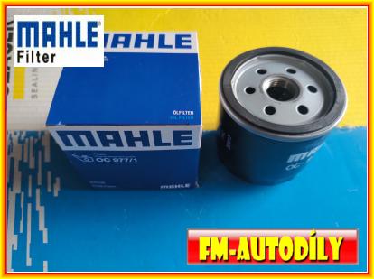 Olejový filtr 0119 MAHLE Škoda Rapid od 2008