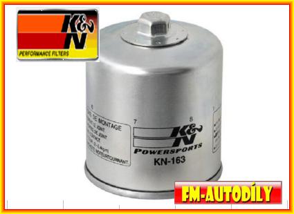 Olejový filtr HF163 KN-163 KN moto BMW 750 850 990 1100 1150 1200 MZ 1000