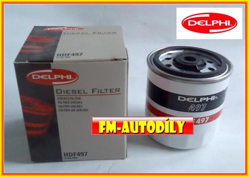 Palivový filtr 0003 DELPHI Ssangyong Korando Musso