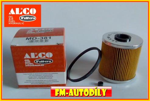 Palivový filtr 0027 ALCO Opel Astra G Frontera B Omega B Signum Vectra B C Zafira A Saab 9-3