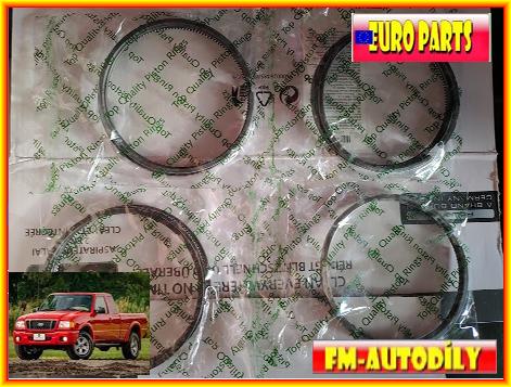 Pístní kroužky 0011 EUROPARTS Ford Everest Ranger 2002 až 2007