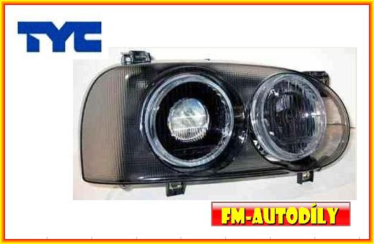 Přední světla sada H1/H3 0017 TYC Volkswagen Golf III