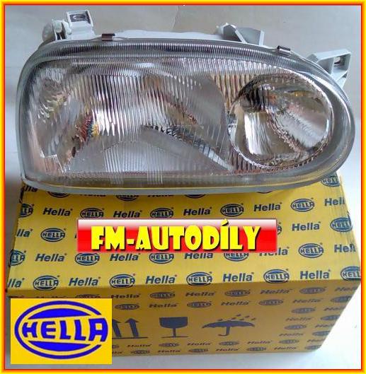 Přední světlo H1/H1 0011  HELLA VW Golf III