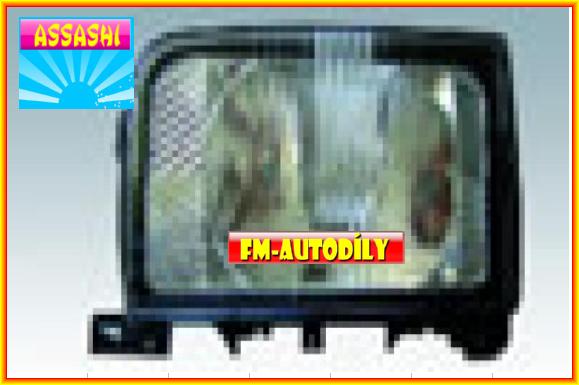 Přední světlo H4 0025 ASSASHI Nissan Cabstar 2001 až 2006