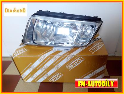 Přední světlo H7 H3 0039c DPA Škoda Fabia I 2000 až 2008 DOPRODEJ
