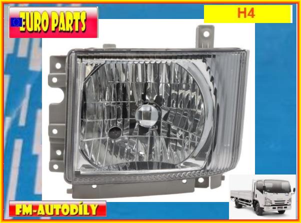 Přední světlo H4 0051 EUROPARTS Isuzu N-serie od 2005