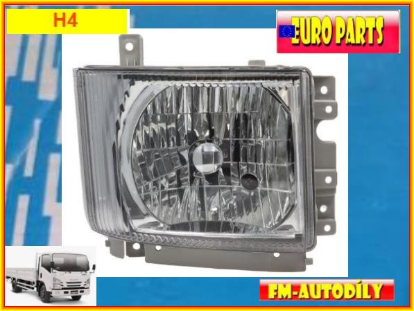 Přední světlo H4 0052 EUROPARTS Isuzu N-serie od 2005