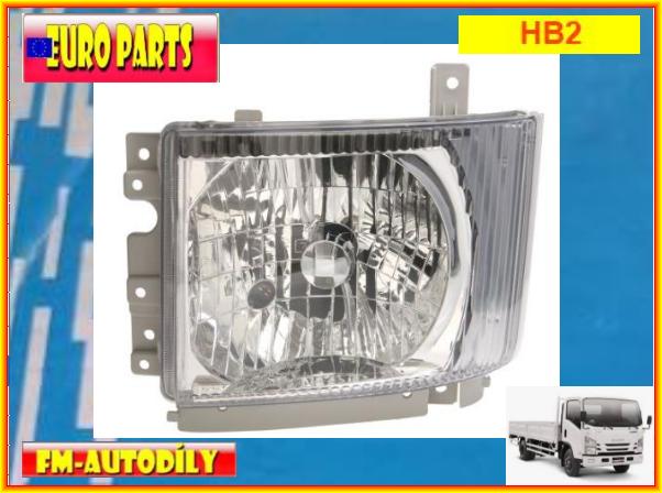 Přední světlo HB2 0049 EUROPARTS Isuzu N-serie od 2005