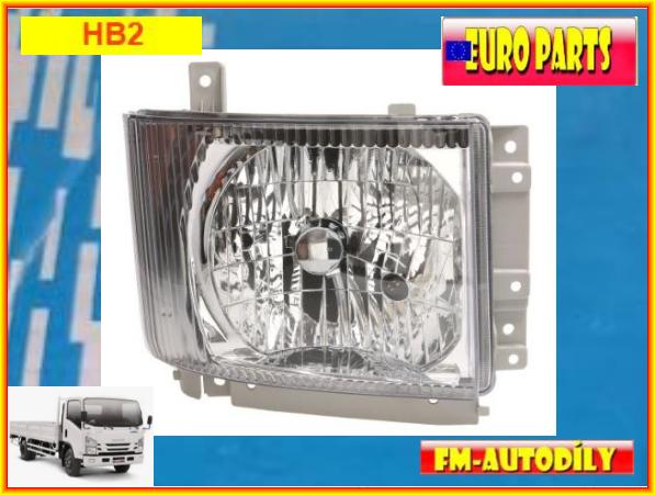 Přední světlo HB2 0050 EUROPARTS Isuzu N-serie od 2005