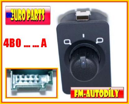 Přepínač Joystick zrcátek 0002 EUROPARTS Audi A3 A6 Audi Allroad