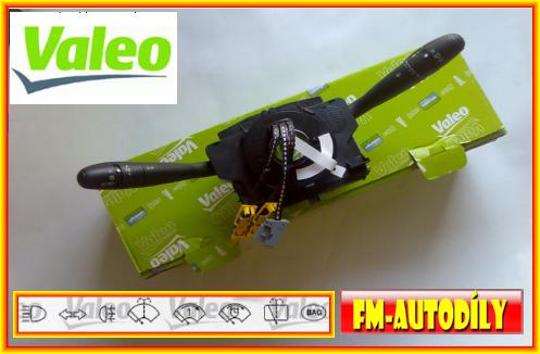 Přepínač blinkrů světel a stěračů 0044 VALEO Citroen Berlingo Peugeot 206 Partner 2002 až 2010