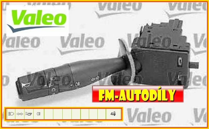 Přepínač blinkrů a světel 0026 VALEO Peugeot 306 II