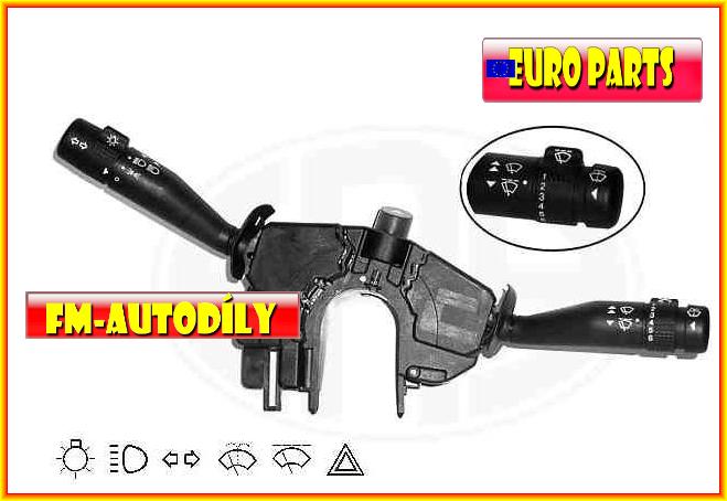 Přepínač blinkrů světel a stěračů 0009 EUROPARTS