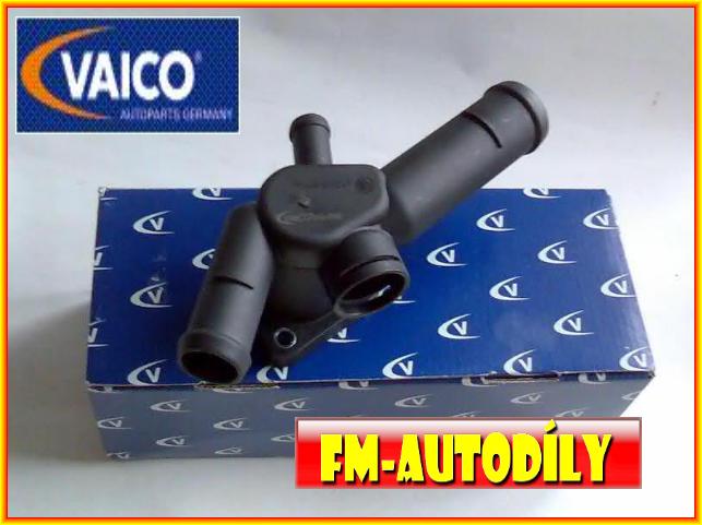 Příruba chladiva 0001 VAICO Audi Seat Škoda VW