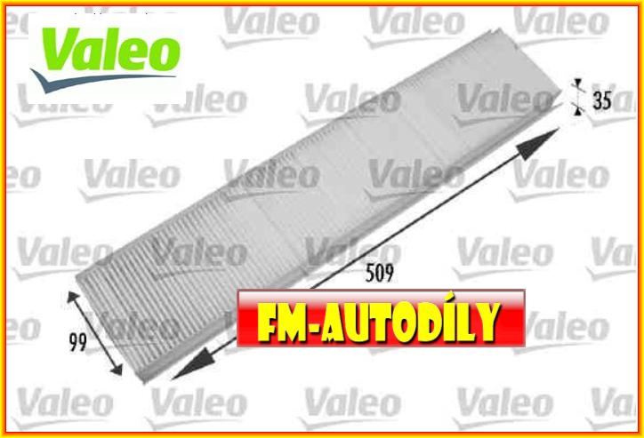 Pylový filtr 0004 VALEO Ford Mondeo III 2000 až 2007
