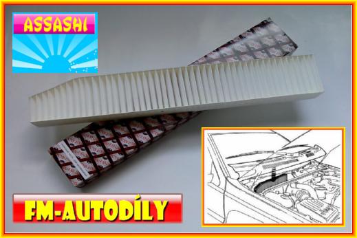 Pylový filtr 0022 ASHIKA Jeep Cherokee Commander Grand Cherokee