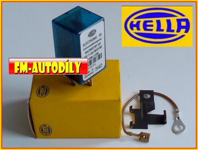 Relé blinkrů 0018 HELLA Trabant Wartburg Simson 6V