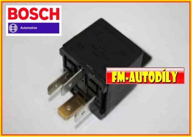 Relé motorku topení 0001 BOSCH Opel Astra Calibra Corsa Meriva Tigra Vectra