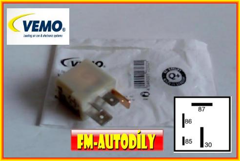 Relé žhavení 0020 VEMO Audi A3 Seat Alhambra Cordoba Ibiza Toledo Škoda VW Bora Golf