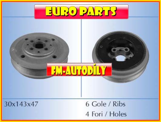 Řemenice motoru 0002 EUROPARTS