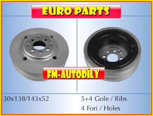 Řemenice motoru 0004 EUROPARTS
