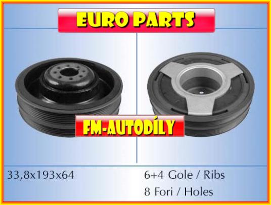 Řemenice motoru 0005 EUROPARTS