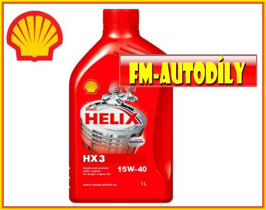 Olej SHELL 15W40 1L Helix HX3