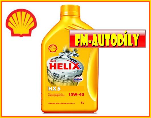 Olej SHELL 15W40 1L Helix HX5