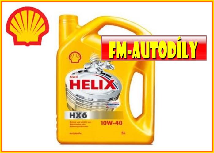 Olej SHELL 10W40 5L Helix HX6