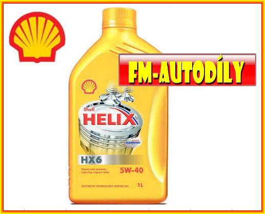 Olej SHELL 5W40 1L Helix HX6