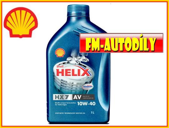 Olej SHELL 10W40 1L Helix HX7