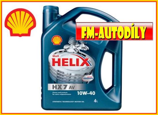 Olej SHELL 10W40 4L Helix HX7