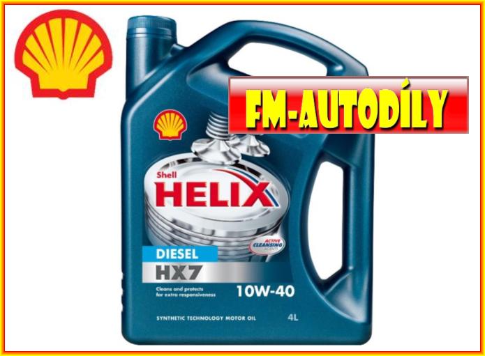 Olej SHELL 10W40 4L Helix HX7 Diesel