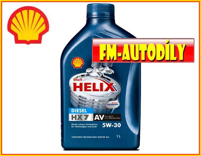 Olej SHELL 5W30 1L Helix HX7 AV Diesel
