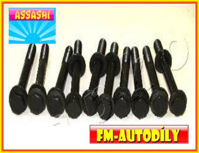 Sada šroubů hlavy motoru 0004 ASSASHI Suzuki Carry LJ80 Samurai SJ410 Super Carry