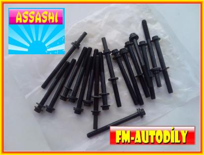Sada šroubů hlavy motoru 0005 ASSASHI Nissan Atleon Cabstar Renault Maxity motor ZD30DDTi