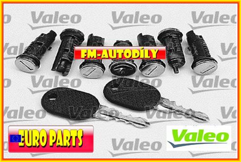Sada zámků 0001 EUROPARTS Citroen Jumper Fiat Ducato Peugeot Boxer 1994 až 2002