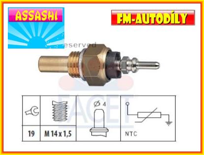 Snímač teploty 0001 ASSASHI Ssangyong Korando Musso 1993 až 1997