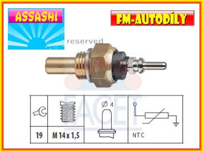 Snímač teploty 0002 ASSASHI Ssangyong Korando Musso 1996 až 2005