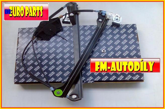 Stahovací mechanismus okna 0012 EUROPARTS Škoda Superb VW Passat B5