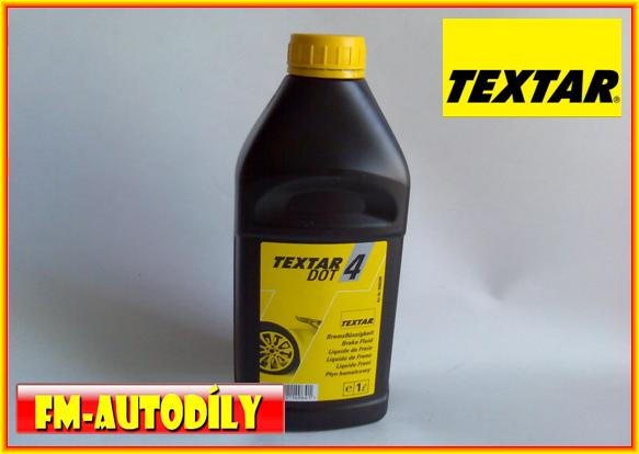 Brzdová kapalina DOT 4 1L TEXTAR