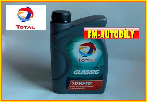 Olej 10W40 1L TOTAL Classic