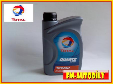 Olej 10W40 1L TOTAL Quartz 7000