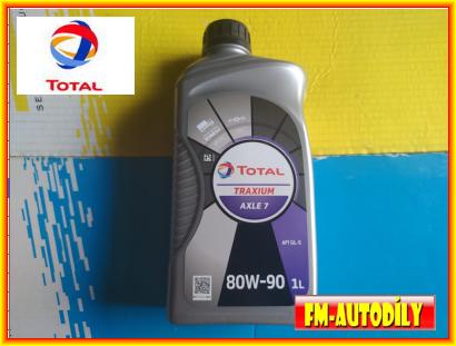 Olej 80w90 1L TOTAL Axle GL5 MIL L2105D